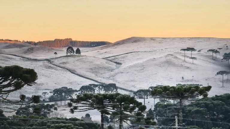 Com -8,1°C, Urupema tem a menor temperatura do ano em SC