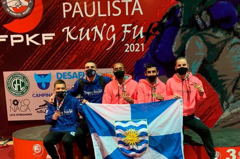 Atletas de BC conquistam quatro medalhas em Campeonato Paulista de Kung Fu