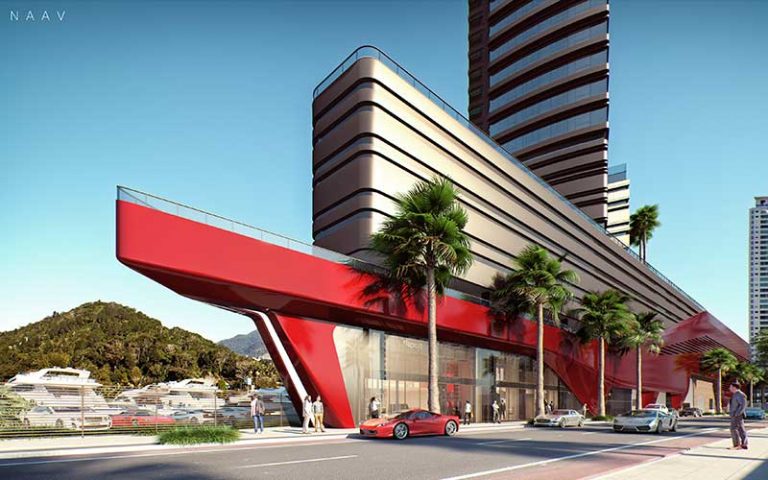 Iates de luxo inspiram fachada do Maior Residencial da América Latina