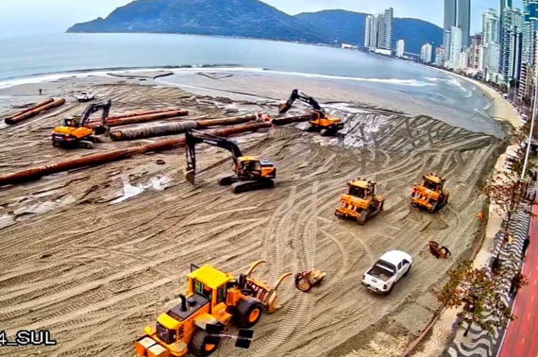 Prefeitura de Balneário Camboriú vai multar Consórcio do alargamento e MP abriu investigações
