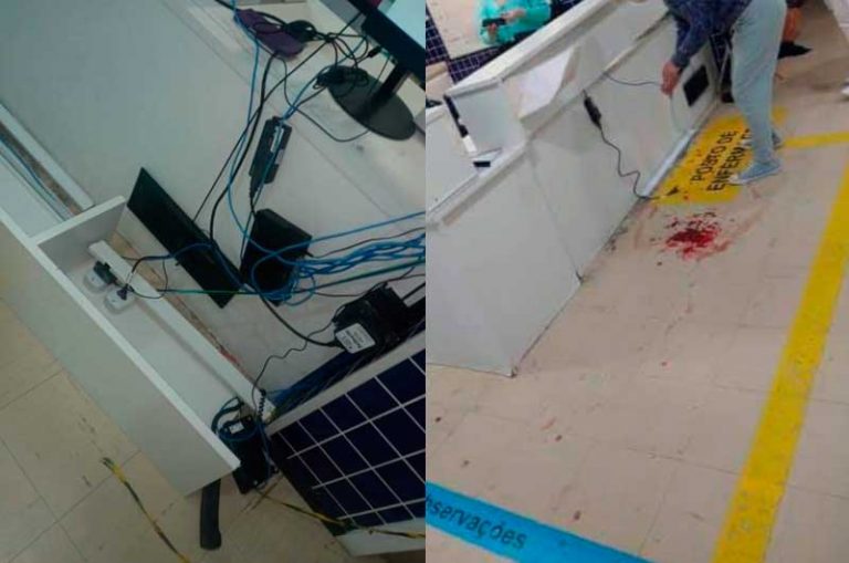 Paciente em surto agride funcionário e quebra balcão na UPA do Cordeiros