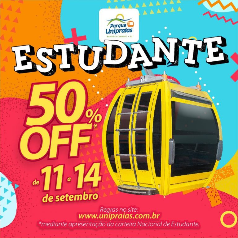 Estudantes tem ingresso promocional no Unipraias em setembro
