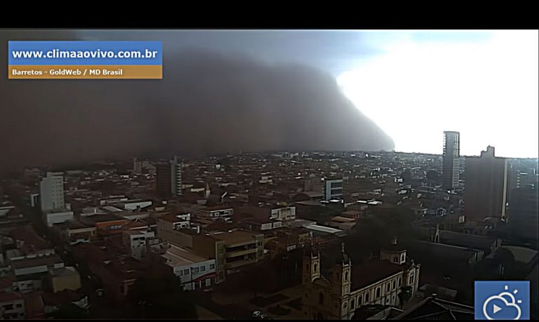 VÍDEO: Tempestade de areia atinge cidades do interior de São Paulo