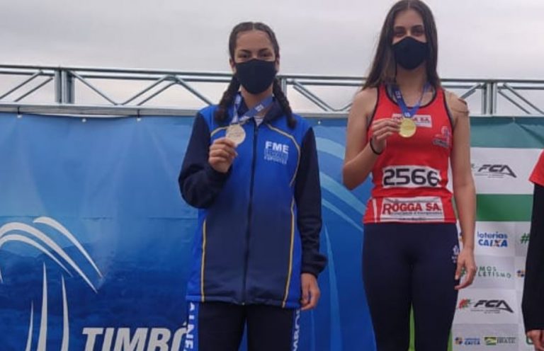 Atleta da FME-BC no Brasileiro Sub-16 de Atletismo Feminino