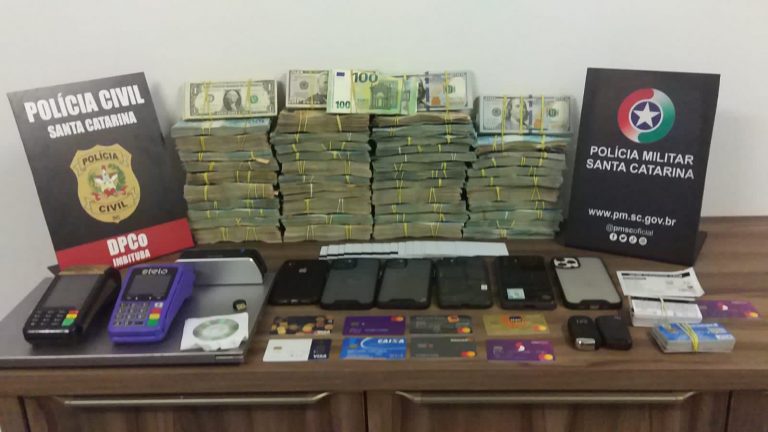 Polícia Civil e militar prendem foragido de SP mais de R$650 mil
