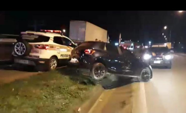 Após assalto em BC, bandido é morto pela PM durante fuga