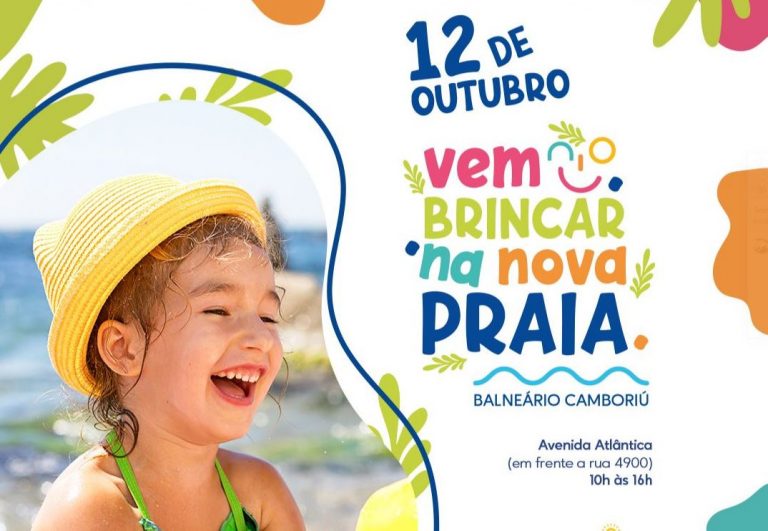 Dia das Crianças terá evento na Praia Central