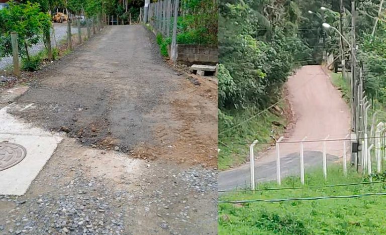 Moradores do São Judas reclamam de buraqueira em rua e obras terceiriza a culpa