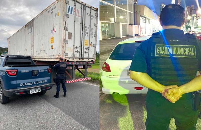 GM recupera 2 veículos roubados em 2 horas em Balneário Camboriú