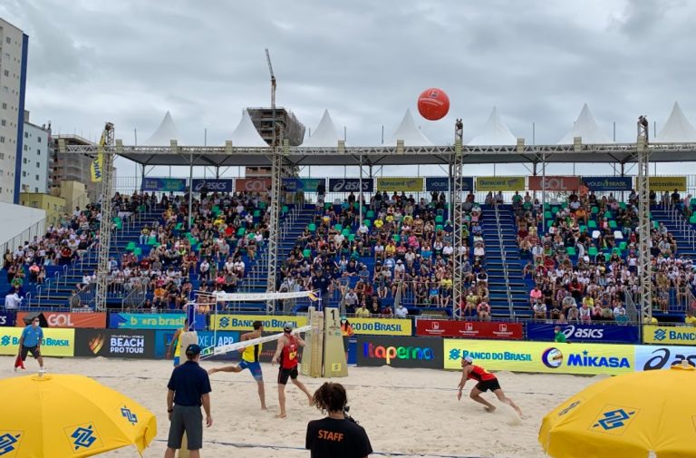 Itapema se consagra como sede de competições de vôlei de praia