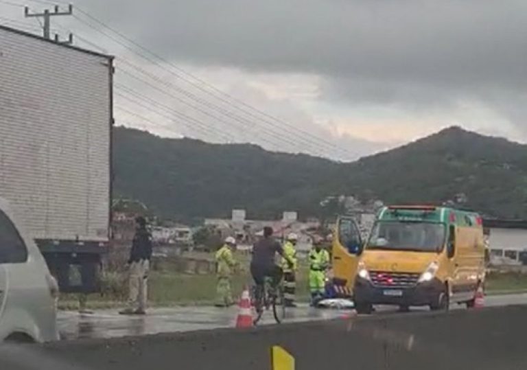 Motociclista morre em mais um acidente na BR 101 em BC