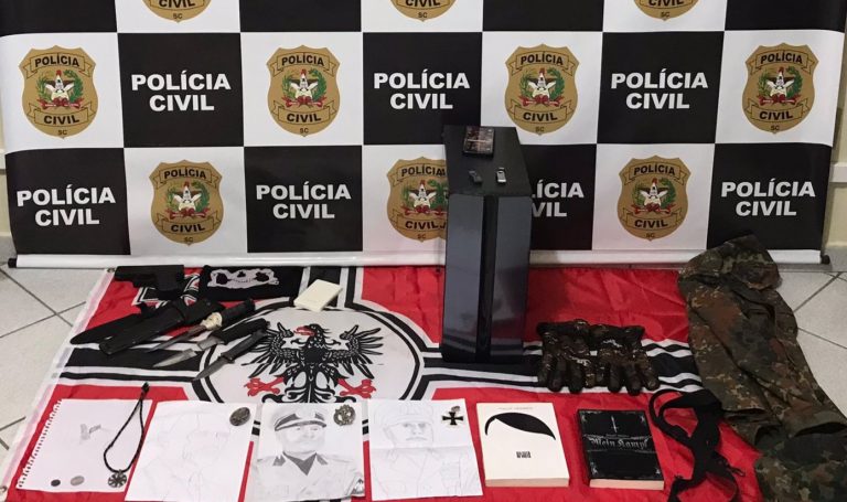Operação contra grupos nazistas realiza apreensões e prisões
