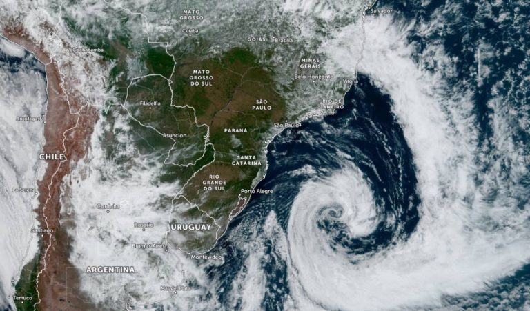 Mudança no tempo provoca temporais e risco de desastres em SC