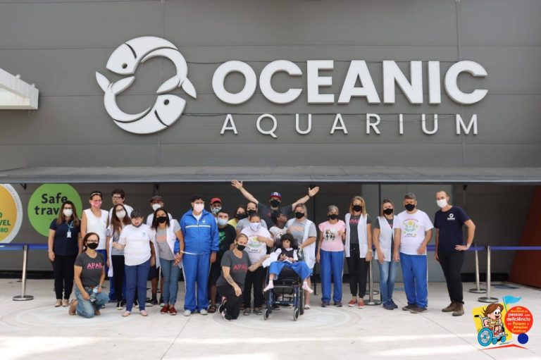Grupo Oceanic oferece entrada gratuita o ano todo para pessoas portadoras de necessidades especiais