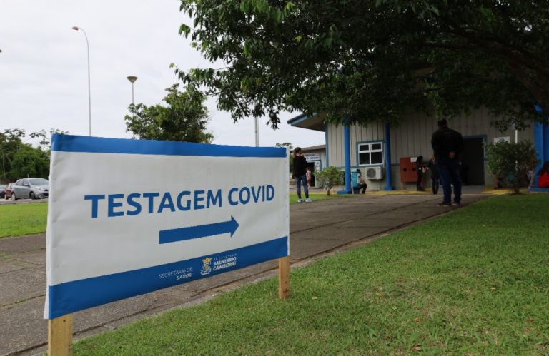 Balneário Camboriú tem três pontos de Testagem para Covid-19