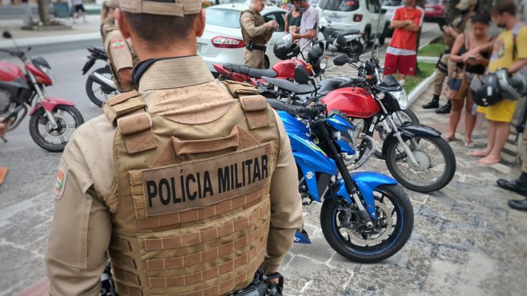 “Trânsito sem ruído” – Operação da PM coíbe uso de escapamentos adulterados