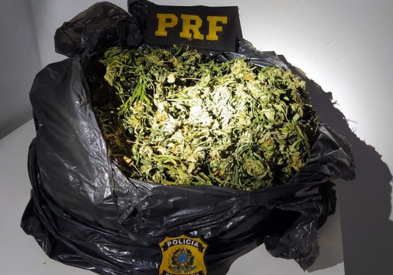 PRF prende homem com 1,3 kg de “supermaconha” na BR 101