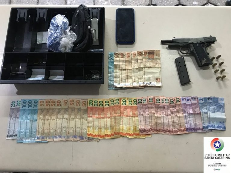 Bandido em fuga invade casa, toma banho e faz refeição em Balneário Camboriú