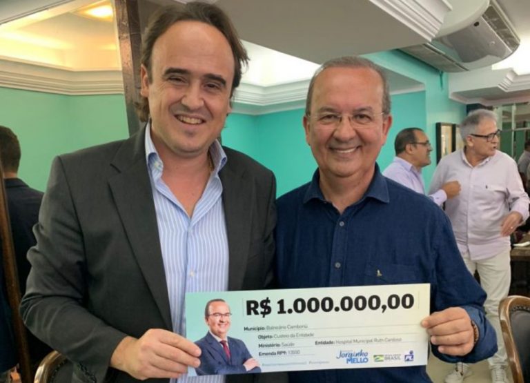 Jorginho Mello garante emenda de R$ 1 milhão para o Hospital Ruth Cardoso