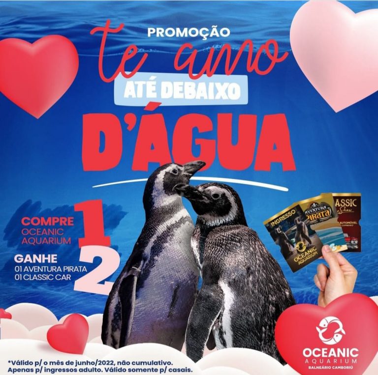Promoção “Te amo até debaixo d’água” do Grupo Oceanic