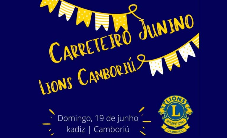 Lions Clube Camboriú promove carreteiro solidário no próximo domingo