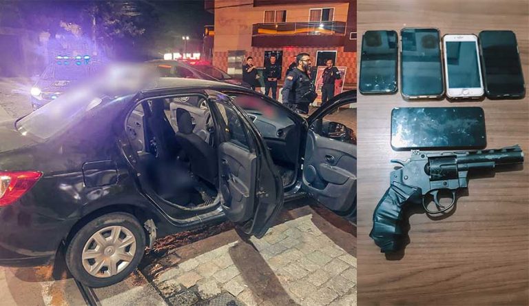 Quatro menores assaltam Uber no Centro de Balneário Cambori