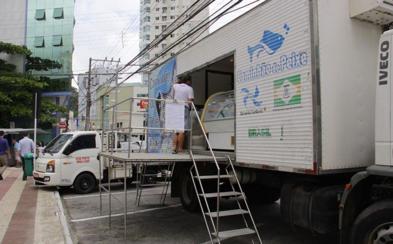 Por onde anda o Caminhão do Peixe de Balneário Camboriú? O Visse descobriu!