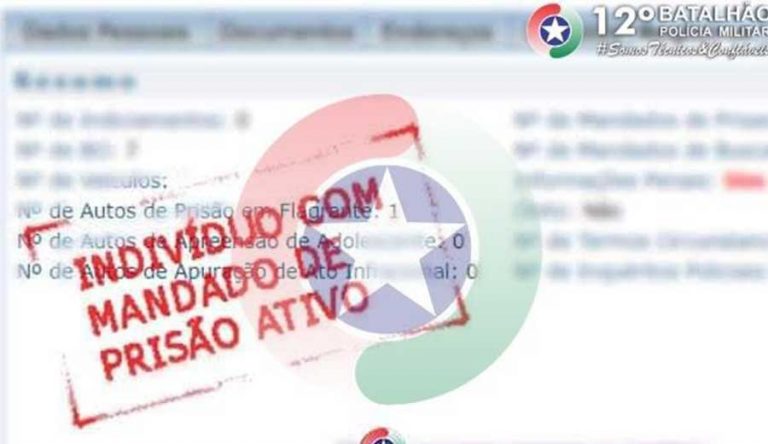 Foragido por roubo no Paraná é preso no Monte Alegre