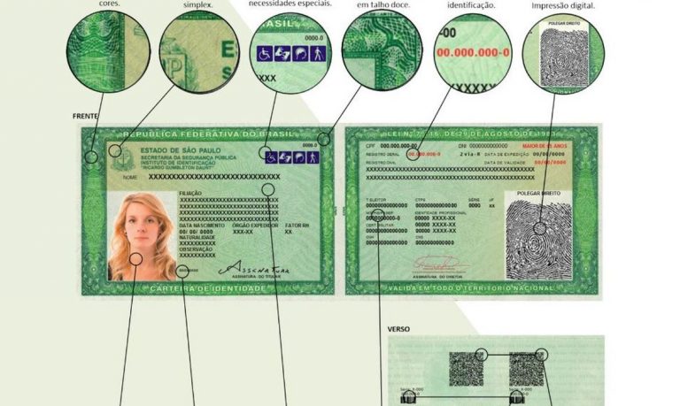 Nova carteira de identidade começa a ser emitida na próxima semana em todo país
