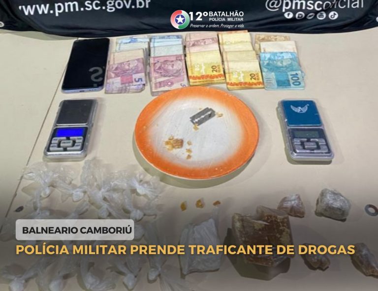 PM prende homem por tráfico no Municípios
