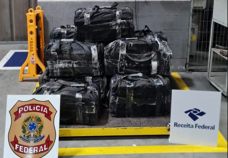 Mais de meia tonelada de cocaína é apreendida no Porto de Navegantes