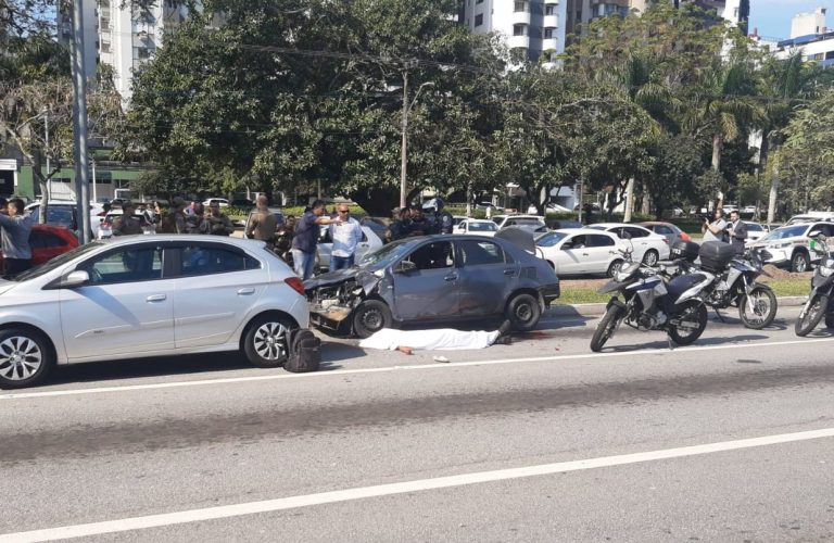 Tiroteio, perseguição e criminoso morto no Centro da Capital