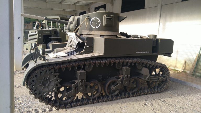 Tanque da segunda guerra em exposição no Alles Park