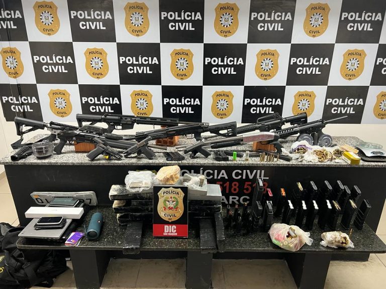 Operação prende quadrilha por extorsão, lavagem de dinheiro e organização criminosa em SC