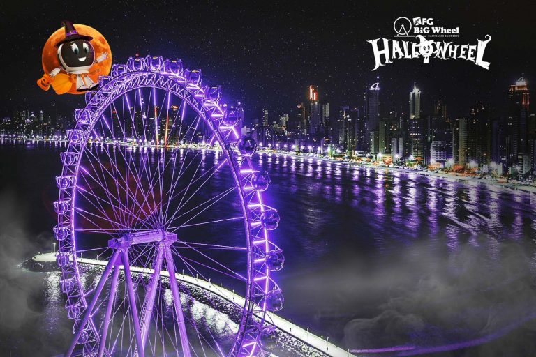 Halloween nas alturas com a FG Big Wheel