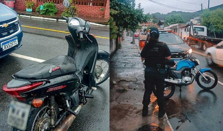 GM recupera duas motos roubadas em menos de 60 minutos