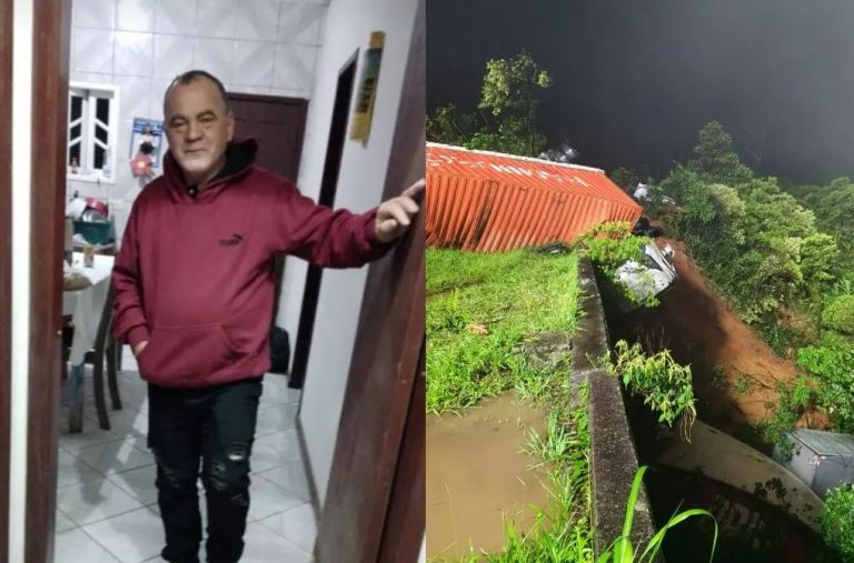 Primeira vítima do deslizamento na BR-376 no Paraná é identificada