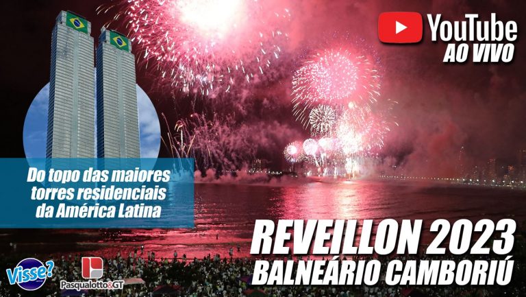 Portal Visse transmitirá os fogos do Réveillon de Balneário Camboriú direto do Yachthouse