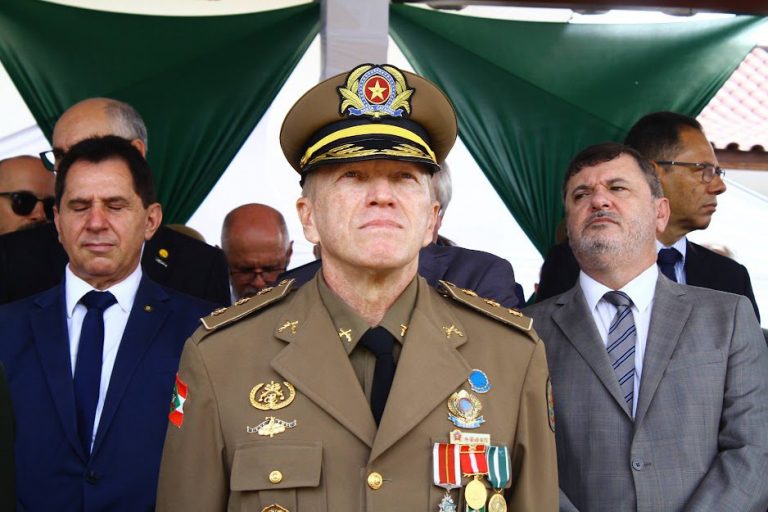 Coronel Pelozato assume o comando-geral da PMSC