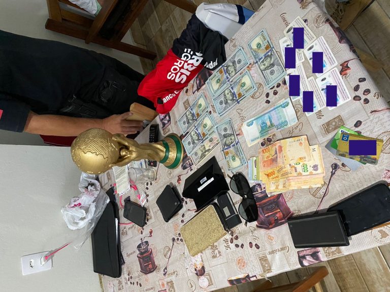 Argentinos são presos com dinheiro e pertences de russos roubados há uma semana