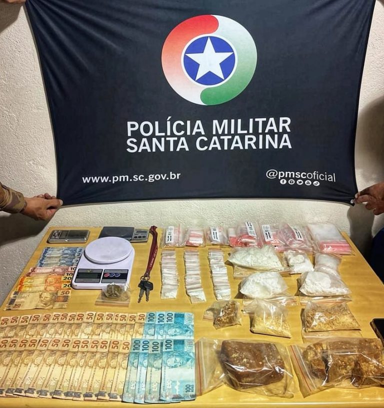 PM prende traficante que atuava em Balneário Camboriú e Camboriú