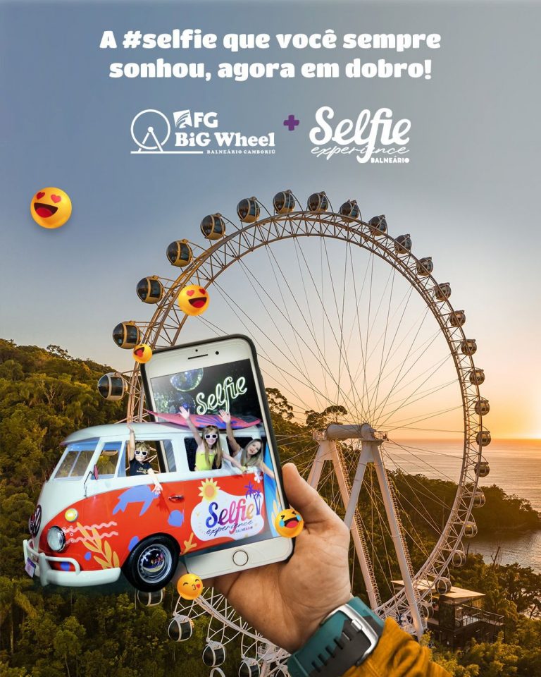 BIG SELFIE: Diversão em dobro em Balneário Camboriú