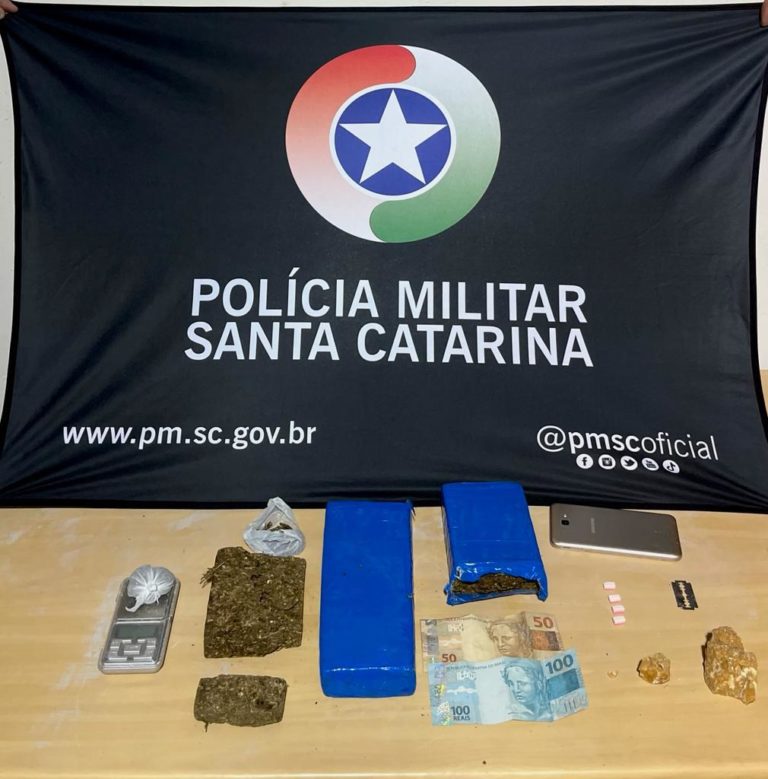 PM prende traficante de 18 anos em Camboriú