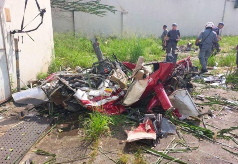 Queda de helicóptero deixa quatro pessoas mortas em SP