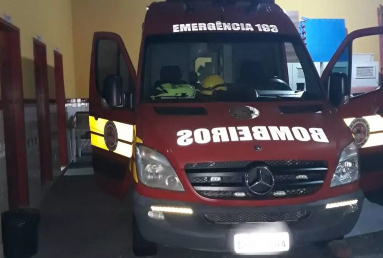 Bêbado tenta roubar ambulância dos Bombeiros e é preso