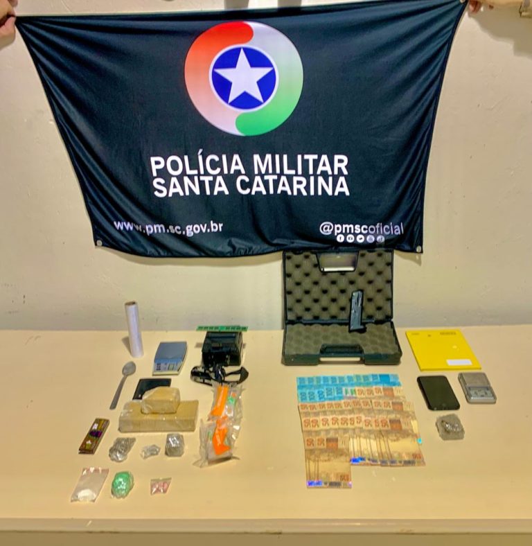 Três são presos por tráfico em Balneário Camboriú
