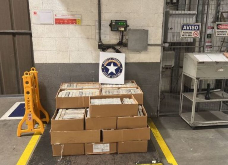 Receita Federal flagra mais de 400 quilos de cocaína no Porto de Navegantes