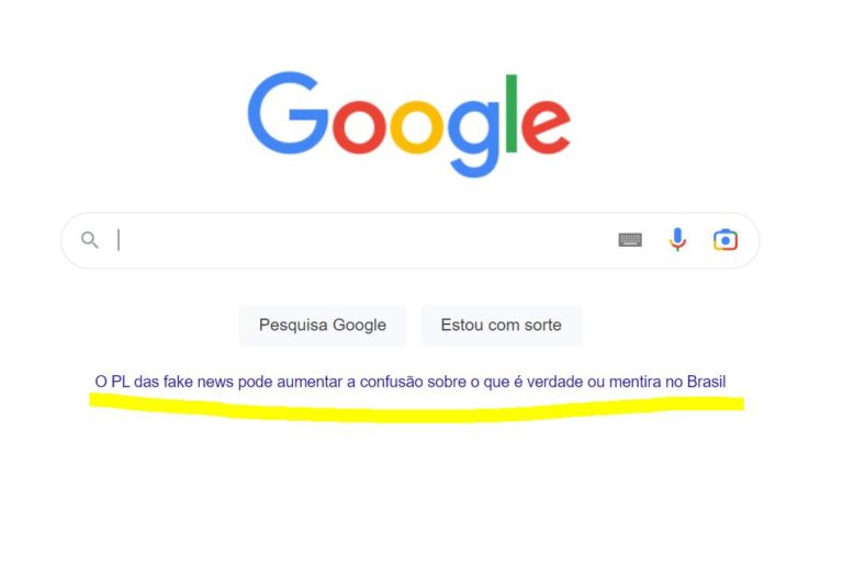 Artigo Google: Como o PL 2630 pode piorar a sua internet