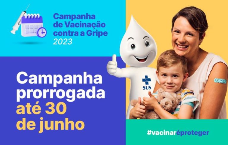SC prorroga Campanha de Vacinação contra a gripe até o dia 30 de junho