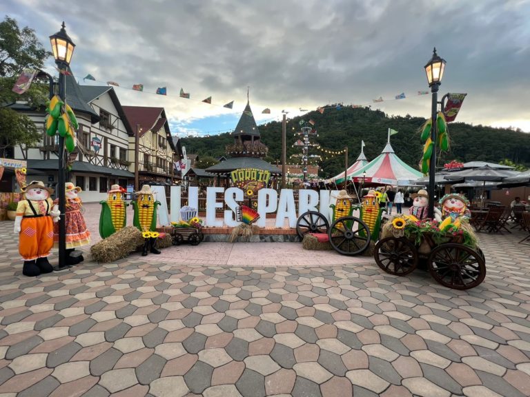 De quinta a domingo tem o Arraiá do Alles Park em Pomerode